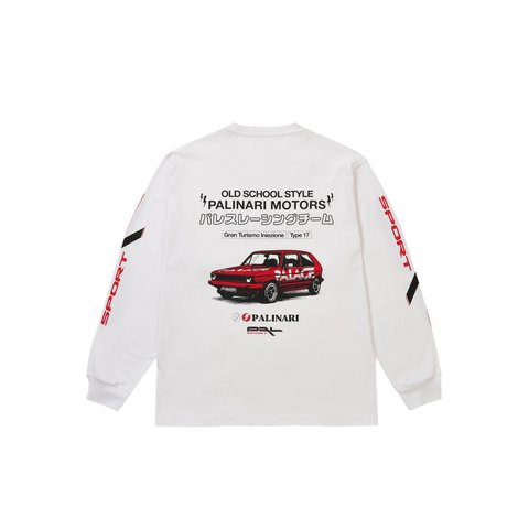 Palace PALINARI LONGSLEEVE WHITE - Style 3