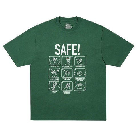Palace SAFE T-SHIRT RACEY GREEN - Style 1