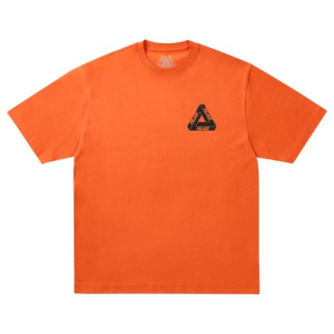 Palace SKULL TRI T-SHIRT POP ORANGE - Style 2