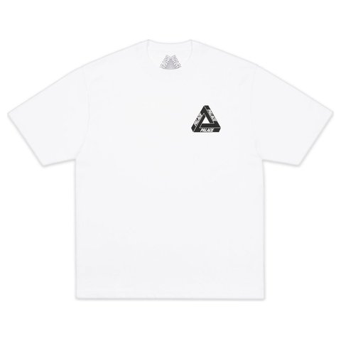 Palace SKULL TRI T-SHIRT WHITE - Style 2