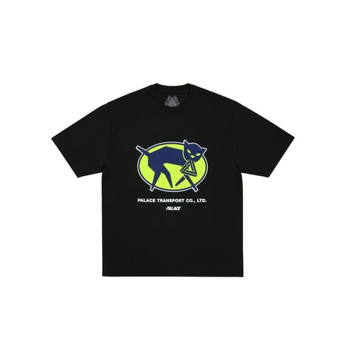 Palace TRANSPORT T-SHIRT BLACK - Style 1