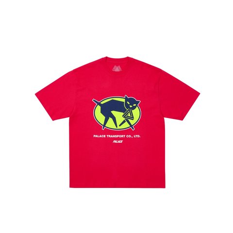 Palace TRANSPORT T-SHIRT RACEY RED - Style 1