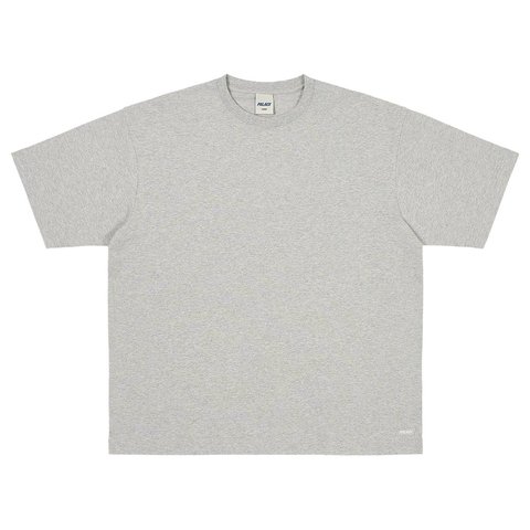 Palace UNISEX T-SHIRT GREY MARL - Style 3