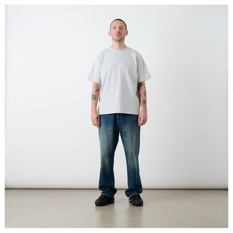 Palace UNISEX T-SHIRT GREY MARL - Style 3