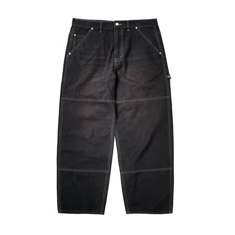 Palace 10 OZ DOUBLE KNEE PANT BLACK - Style 7
