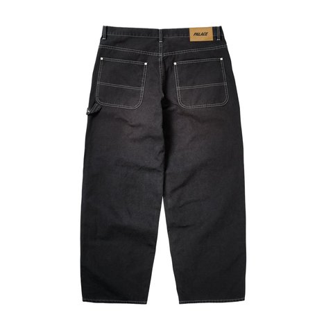 Palace 10 OZ DOUBLE KNEE PANT BLACK - Style 7