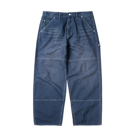Palace 10 OZ DOUBLE KNEE PANT NAVY - Style 7