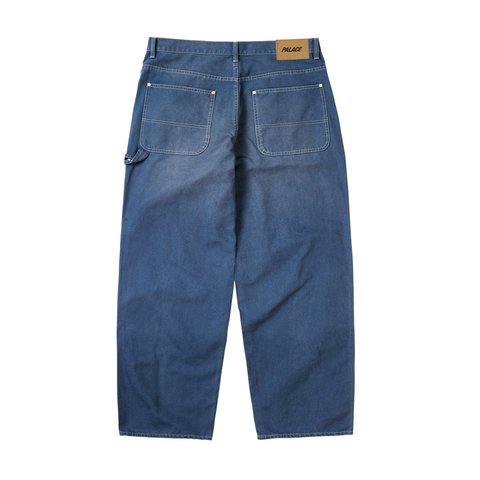 Palace 10 OZ DOUBLE KNEE PANT NAVY - Style 7