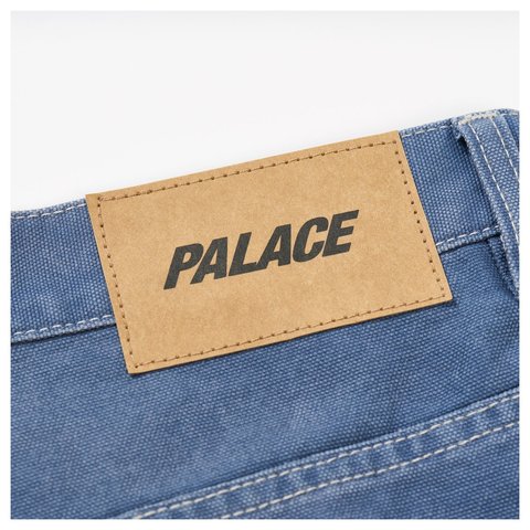 Palace 10 OZ DOUBLE KNEE PANT NAVY - Style 7