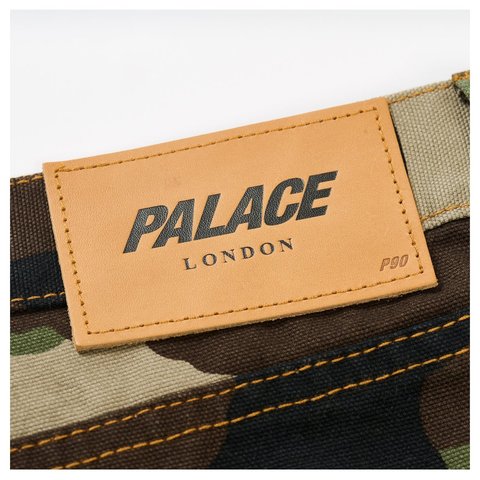 Palace LEGACY P90 BAGGY JEAN WOODLAND CAMO - Style 7