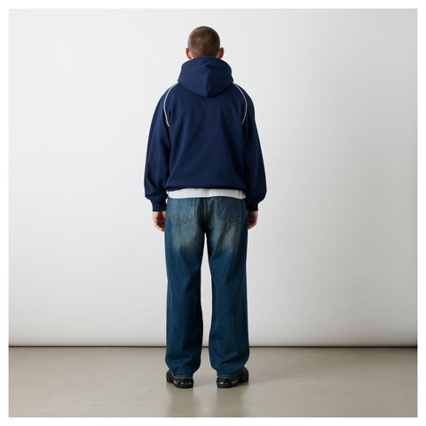 Palace P90 BAGGY JEAN DARK STONEWASH INDIGO - Style 5