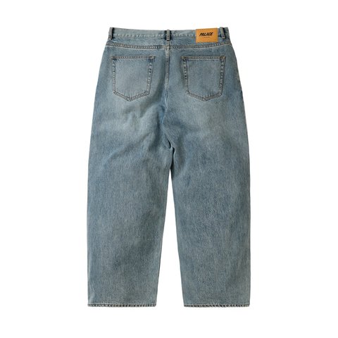 Palace P90 BAGGY JEAN LIGHT STONEWASH - Style 5