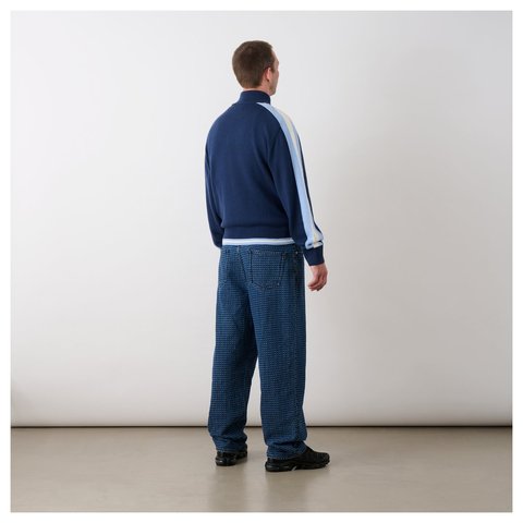 Palace P90 BAGGY STITCH JEAN MID INDIGO - Style 5