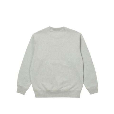 Palace CK1 PALACE CREW LIGHT GREY HEATHER - Colorway