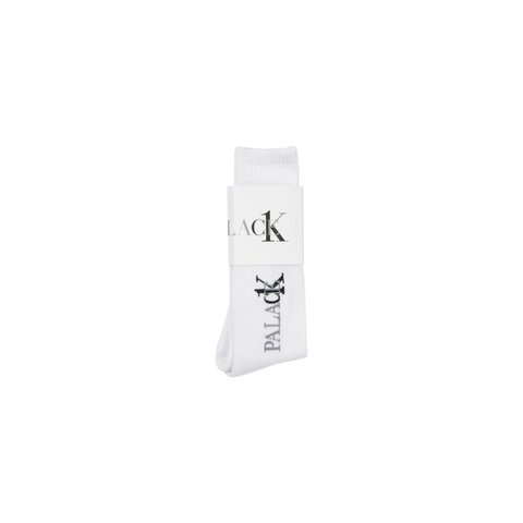 Palace CK1 PALACE SOCK CLASSIC WHITE