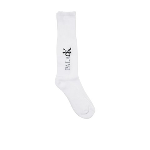 Palace CK1 PALACE SOCK CLASSIC WHITE - Colorway