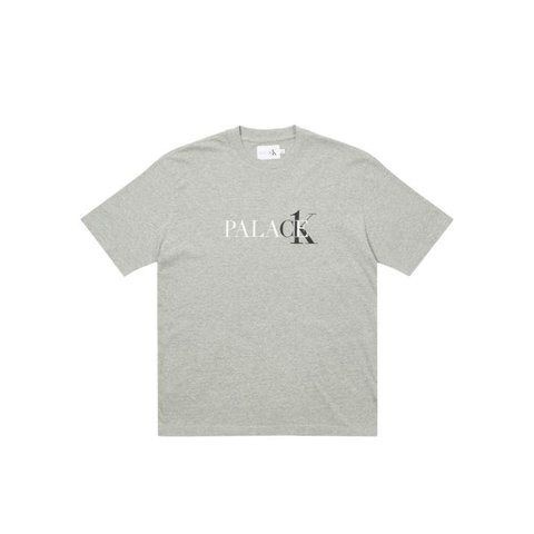 Palace CK1 PALACE T-SHIRT LIGHT GREY HEATHER
