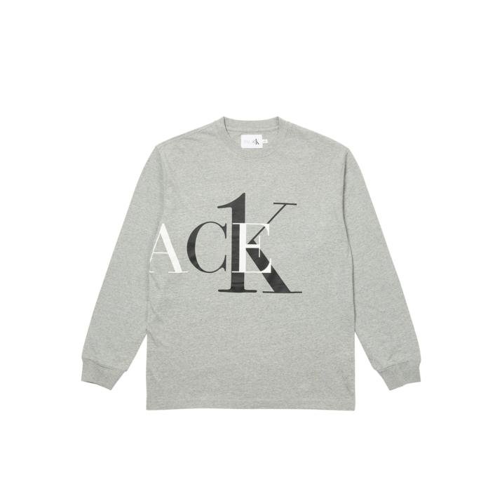 CK1 PALACE LONGSLEEVE LIGHT GREY HEATHER
