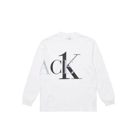 Palace CK1 PALACE LONGSLEEVE CLASSIC WHITE