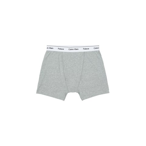 Palace CK1 PALACE BOXER BRIEF 3PK CLASSIC WHITE / LIGHT GREY HEATHER / BLACK - Colorway
