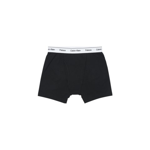 Palace CK1 PALACE BOXER BRIEF 3PK CLASSIC WHITE / LIGHT GREY HEATHER / BLACK - Colorway