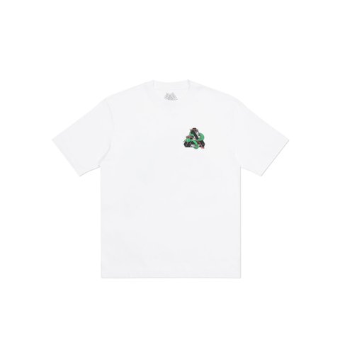 Palace PALACE T-SHIRT HESH MIT FRESH WHITE - Colorway