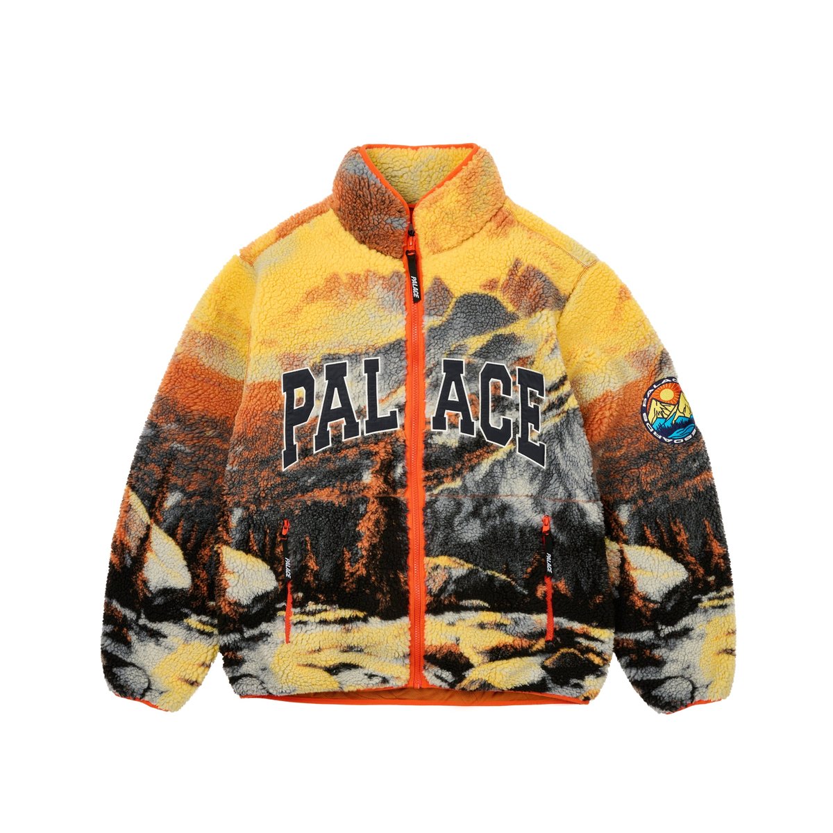 APPALACHIAN FUNNEL FLEECE PALASKA ORANGE - Palace