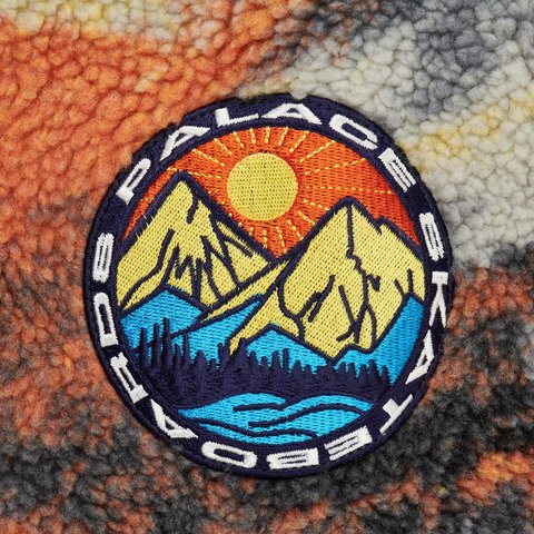 Palace APPALACHIAN FUNNEL FLEECE PALASKA ORANGE - Colorway