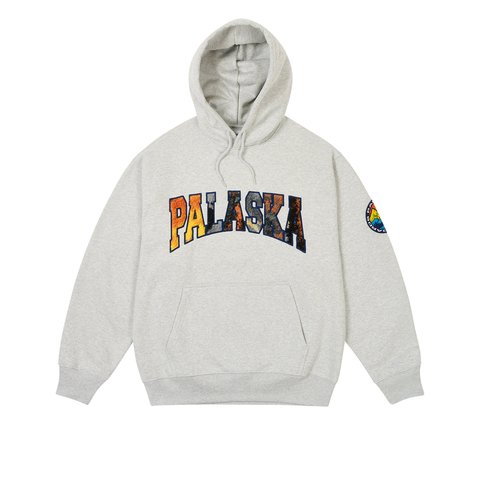 Palace APPALACHIAN HOOD GREY MARL - Colorway