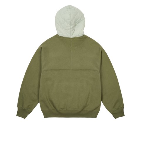 Palace BAFFLED FONT HOOD THE DEEP GREEN - Colorway