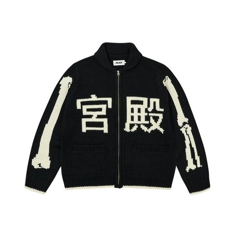 Palace BONES COWICHAN KNIT BLACK - Colorway