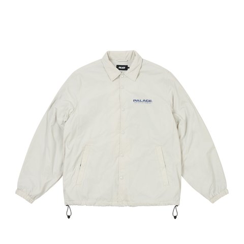 Palace FLEECE LINED COACH JACKET CONCRETE GREY - Colorway