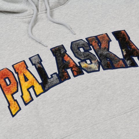 Palace APPALACHIAN HOOD GREY MARL - Colorway