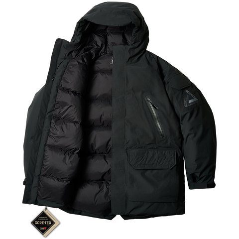 Palace GORE-TEX CARGO DOWN PARKA BLACK - Colorway