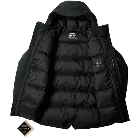 Palace GORE-TEX CARGO DOWN PARKA BLACK - Colorway