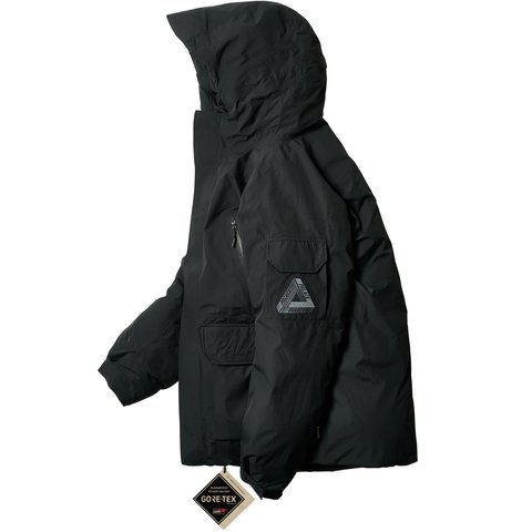 Palace GORE-TEX CARGO DOWN PARKA BLACK - Colorway