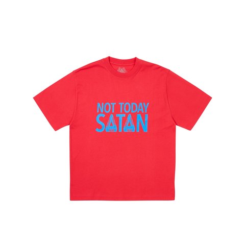 Palace NICHT TODAY T-SHIRT TOMATO RED - Colorway