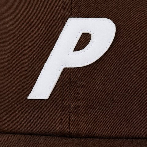 Palace P 6-PANEL BROWN - Colorway
