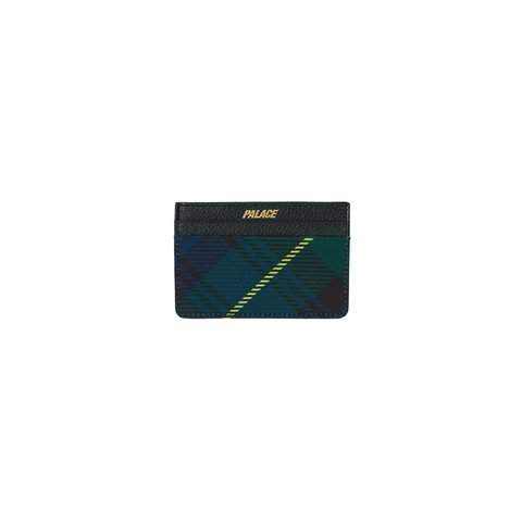 Palace P-LUX CARD HOLDER BLACK WATCH - Colorway