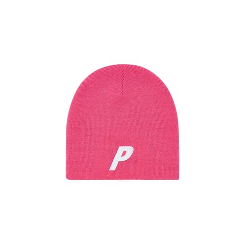 Palace P NEIN CUFF BEANIE SHOCK PINK - Colorway