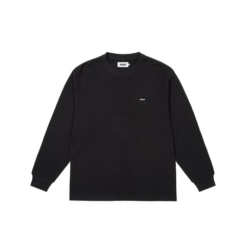 Palace BASICALLY A THERMAL LONGSLEEVE BLACK - Colorway