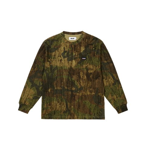Palace BASICALLY A THERMAL LONGSLEEVE FOREST PRINT - Colorway