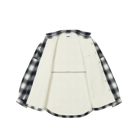 Palace OMBRE FLANNEL SHIRT NAVY - Colorway