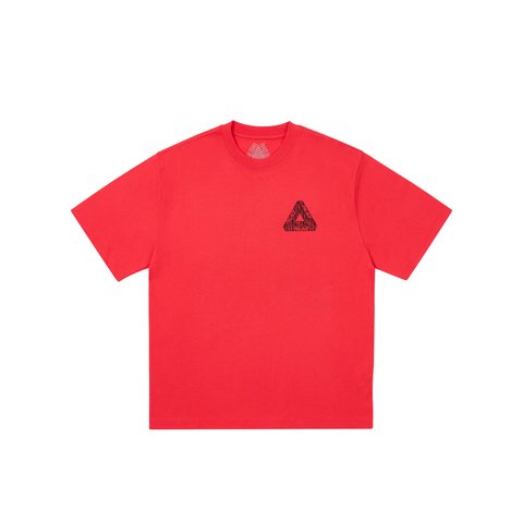 Palace TRI SLIP T-SHIRT TOMATO RED - Colorway