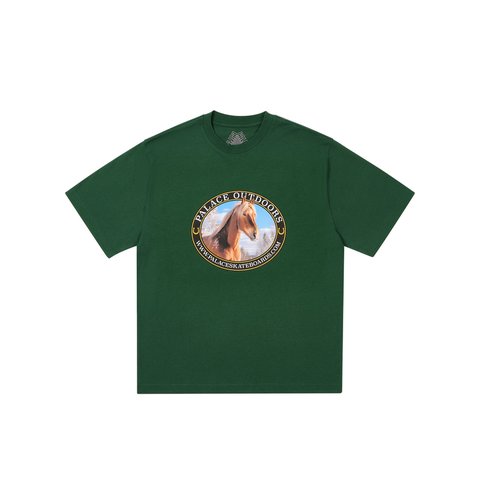 Palace EQUESTRIAN T-SHIRT RACEY GREEN - Colorway