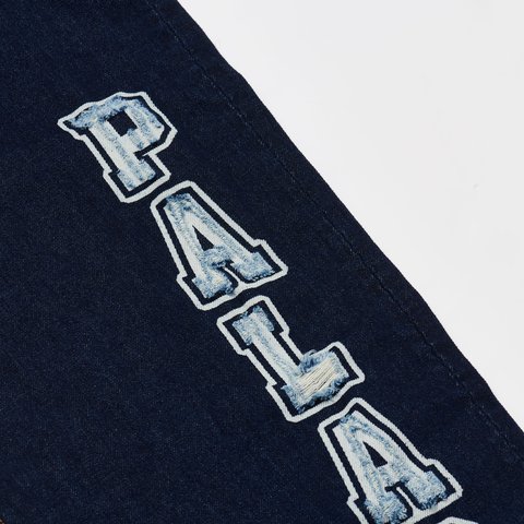 Palace P90 COLLEGE STRESS BAGGY JEAN INDIGO WASH - Colorway