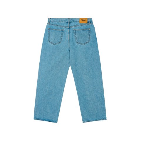 Palace P90 COLLEGE STRESS BAGGY JEAN STONE WASH - Colorway