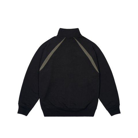 Palace PALACE INTERNATIONAL 1/4 ZIP BLACK - Colorway