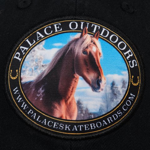Palace PALACE OUTDOORS 6-PANEL BLACK - Colorway