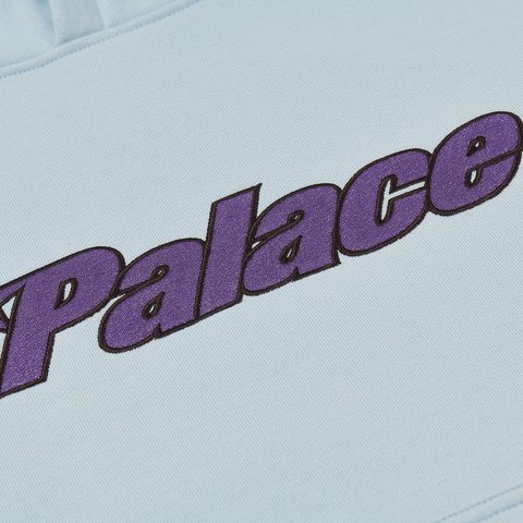 Palace PALACE STAR HOOD FAINT BLUE - Colorway